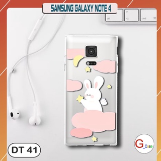Ốp lưng dẻo samsung galaxy note 4 - in hình