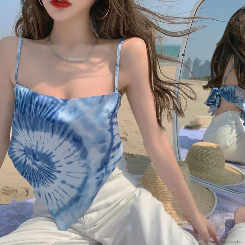 Áo lửng hai dây hở lưng gợi cảm cho nữ