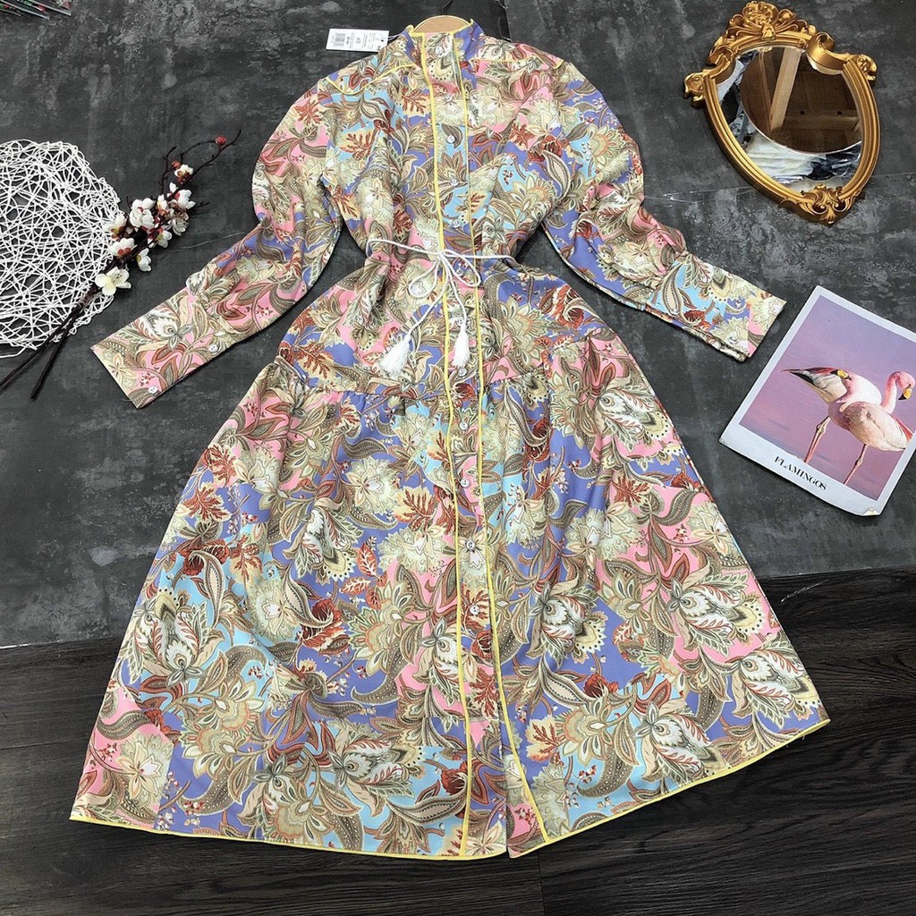 ĐẦM SUÔNG HỌA TIẾT SANG TRỌNG | BigBuy360 - bigbuy360.vn