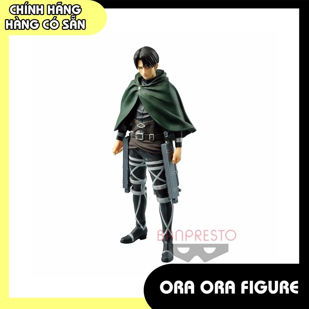 Mô hình Figure chính hãng - levi ackerman - Attack on Titan