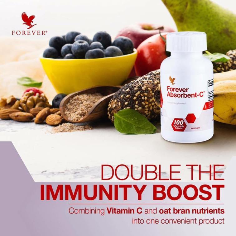 Viên Vitamin C Forever Absorbent C #048 từ thiên nhiên, giúp tăng miễn dịch, thải độc, đẹp da, sản phẩm nhập MỸ.