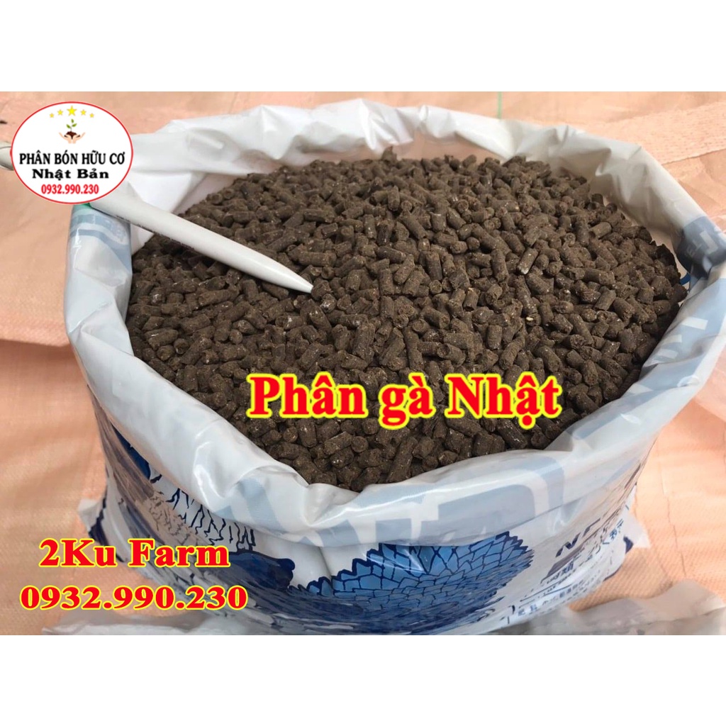Phân Bón Hữu Cơ Organic, Gà Nhật, Cho Hoa Hồng, Cây Kiểng, Bonsai (viên)
