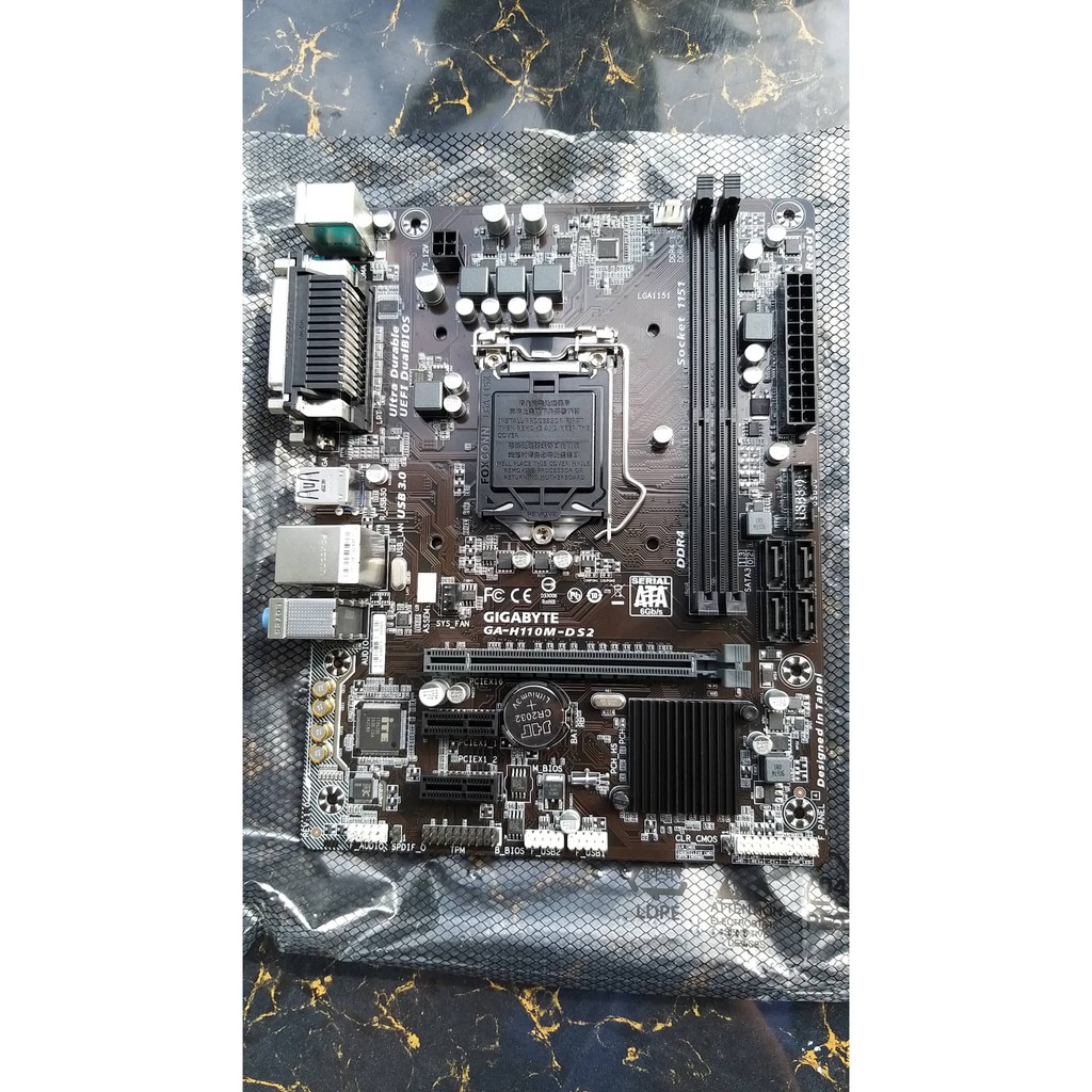 Mainboard GIGABYTE GA-H110M-DS2 chuẩn