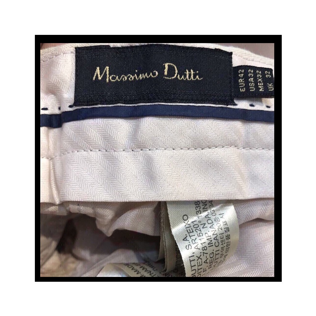 Quần Kaki nam Massimo Dutti, quần Kaki nam công sở, quần tây nam ( màu xanh đen ), Bomba Store.