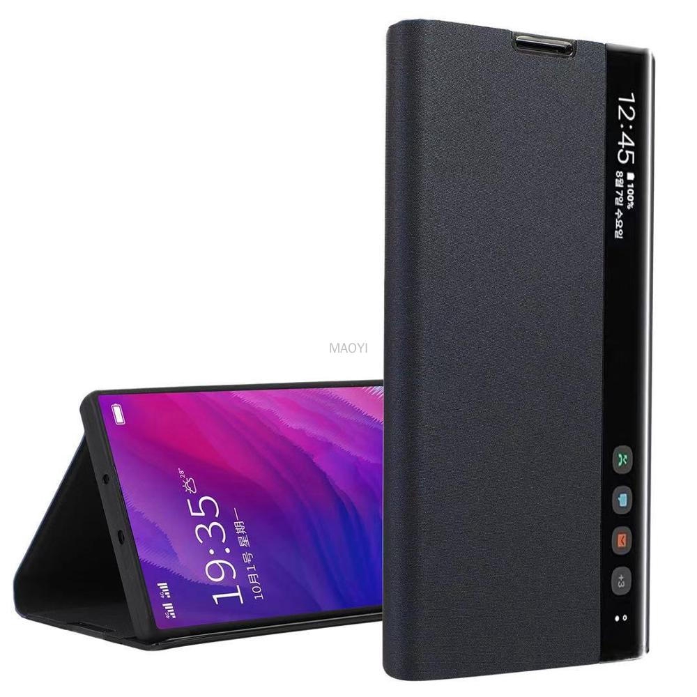 Bao da điện thoại cho Samsung Note 8 9 Note 10 Plus Lite Flip Case Samsung Galaxy S9 S10 Plus S10E