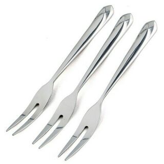 Dĩa ăn hoa quả inox siêu tiện dụng