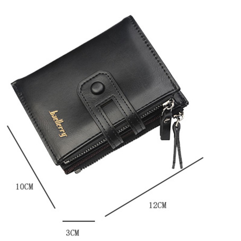 Ví đựng thẻ PIERRE LOUES đa năng có khóa kéo cho nam