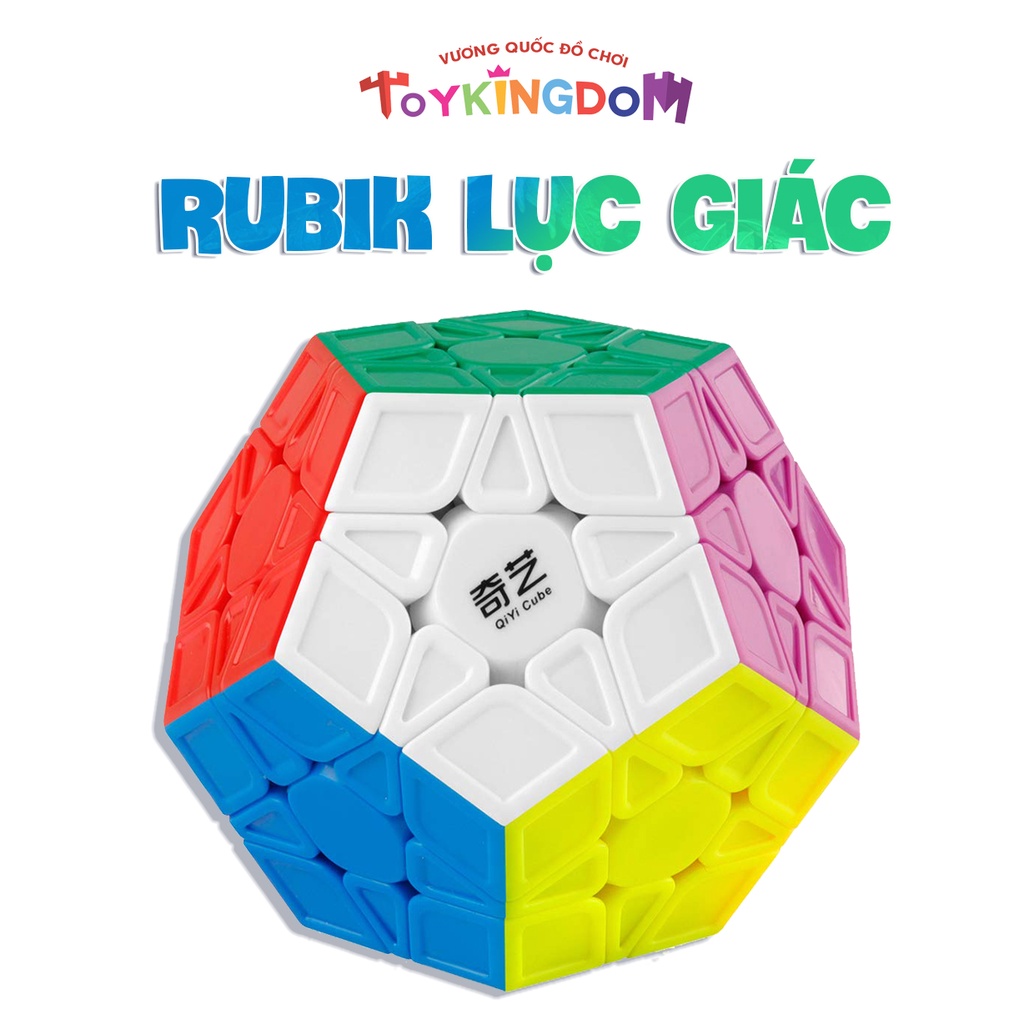 Rubik Lục Giác - Rubik 12 Mặt - Khối Lập Phương Qiyi Megaminx - Đồ Chơi Rubik - Siêu Bền - Siêu trí tuệ