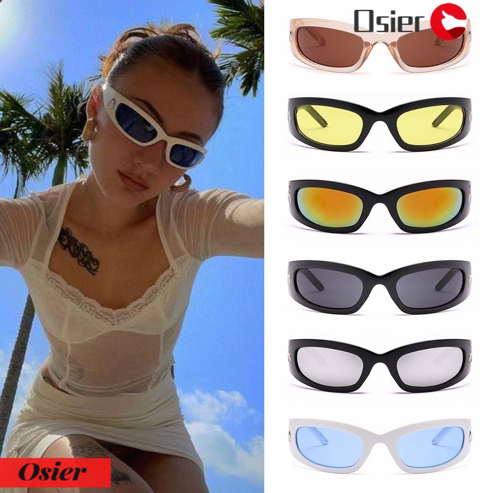 Kính Mát Chống Tia UV400 Hình Chữ Nhật Mặt Trăng OSIER1