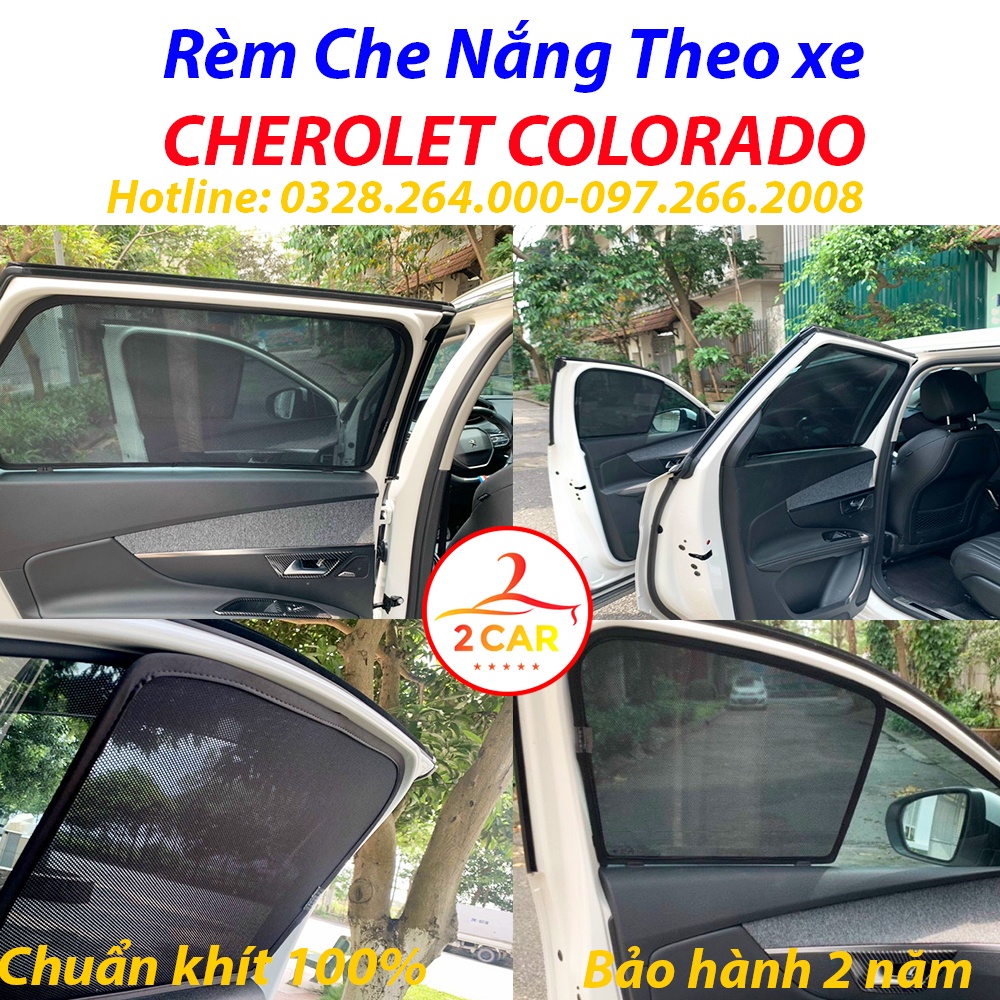 Rèm Che Nắng Xe Chevrolet Colorado, Rèm Chắn Nắng Xe Chevrolet Colorado Hàng Loại 1 MR.ÔTÔ - Bảo Hành 2 Năm