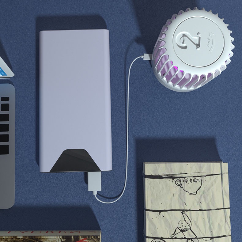 Đèn bắt muỗi hình trụ cổng Usb - Máy bắt muỗi ruồi thông minh diệt côn trùng bảo vệ sức khỏe gia đình