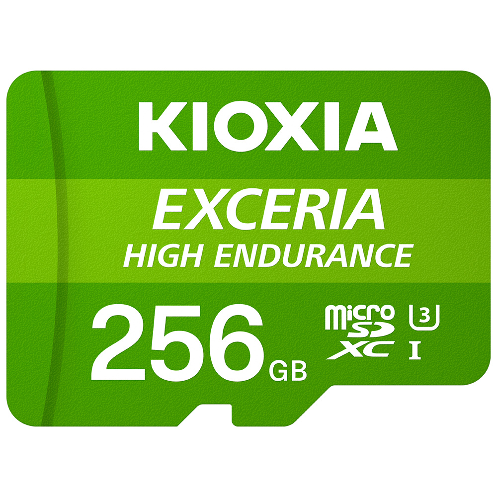 Thẻ nhớ MicroSD Kioxia Exceria High Endurance UHS-I U1&amp;U3 C10 100MB/s (Full HD &amp; 4K) có Adapter