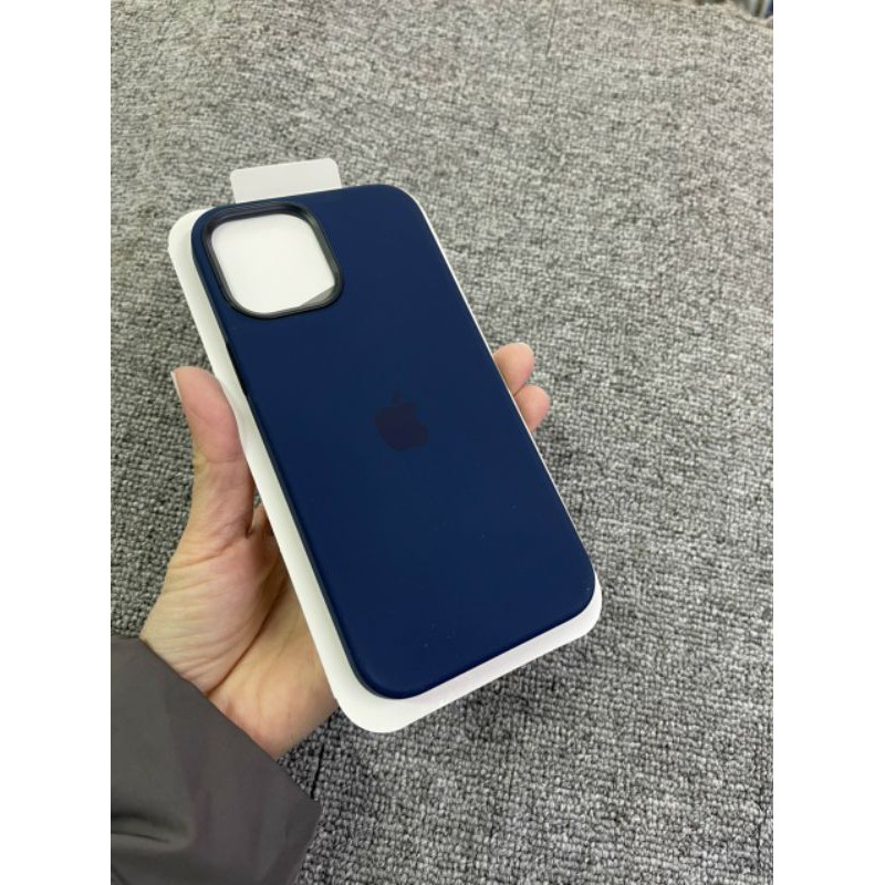 Ốp lưng Silicon Case iPhone 12, 12 Pro, 12 Pro Max chống bám bẩn tích hợp sạc Magsafe siêu xịn ( Chuẩn 1:1 Full Box )