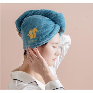 KHĂN TRÙM ĐẦU LAU TÓC KHÔ