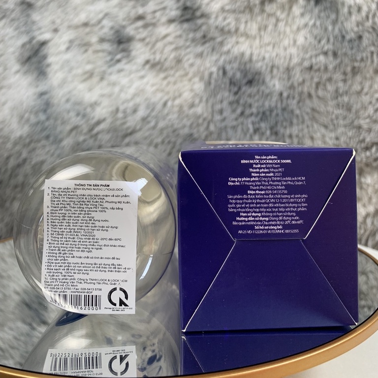 Bình Nước Nhựa Nivea x Lock&Lock
