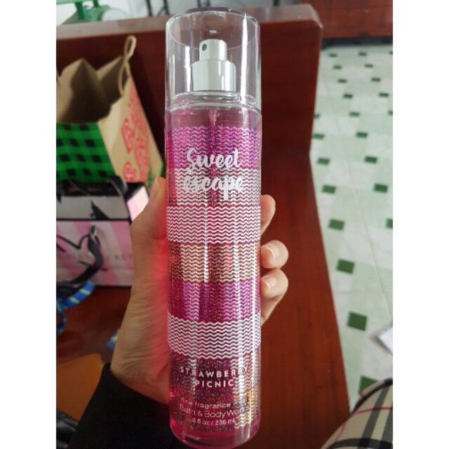 Mist bath & body works