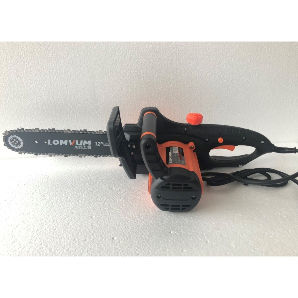 Máy cưa điện mini, tra dầu tự động, công xuất 2000W, cưa gỗ cực khỏe,lam dài 32cm