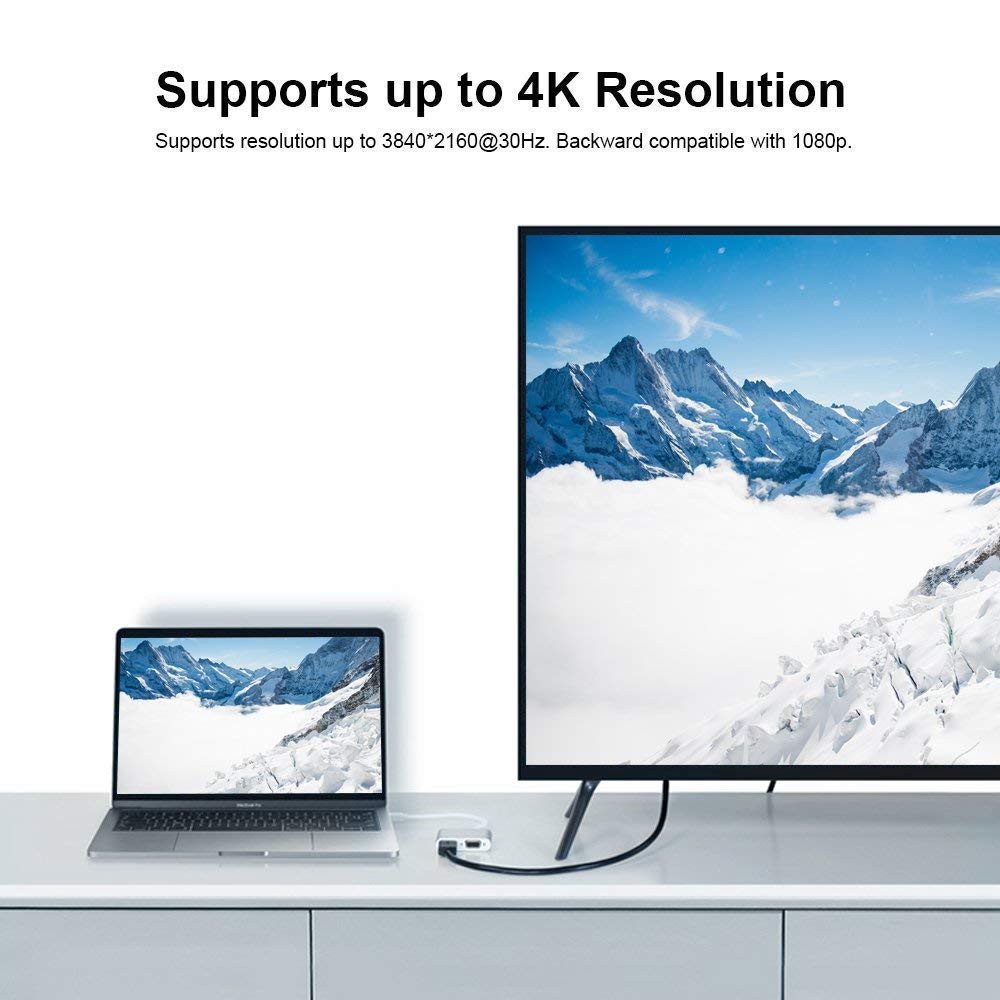 Cáp Chuyển Đổi Từ Cổng Type C Sang Cổng Hdmi 4K Vga | BigBuy360 - bigbuy360.vn