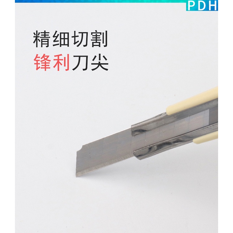 Gdpn Dụng Cụ Gọt Bút Chì Vẽ Lông Mày Bằng Thép Không Gỉ Chất Lượng Cao Có Lưỡi Dao Cắt Nhỏ Khắc Bằng Tay
