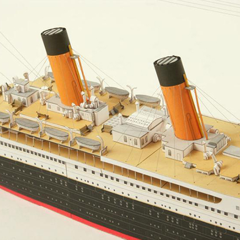 Mô Hình Tàu Titanic 3d Tỉ Lệ 1: 400 Dùng Để Trang Trí