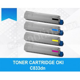 TONER CARTRIDGE OKI C833N A3( MỰC IN MÁY OKI C833)