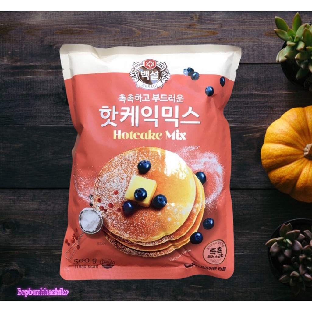 BỘT LÀM BÁNH HOTCAKE MIX HÀN QUỐC 500G