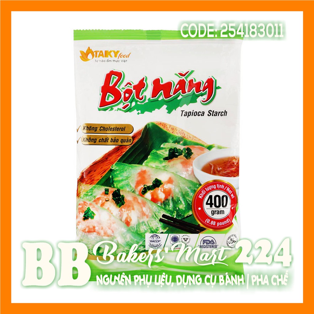 400GR - Bột NĂNG hiệu Tài Ký - Gói nhỏ 400gr