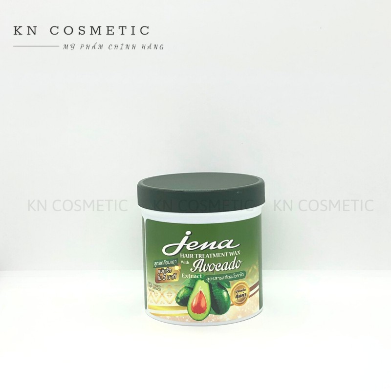 Kem Ủ Tóc Bơ Già Jena Hair Treatment Wax Thái Lan 500ml Siêu Mềm Mượt, Giảm Hư Tổn