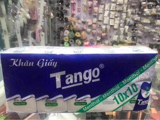 KHĂN GIẤY TANGO ( 10 GÓI NHỎ )