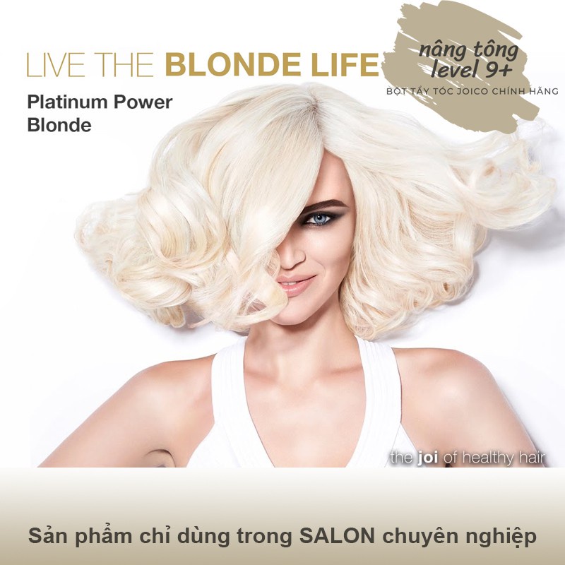 Bột tẩy tóc Nâng Tông JOICO Blonde Life nâng tông lên Level 9+