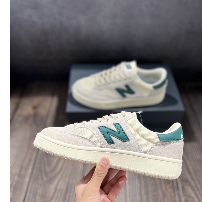 Giày thể thao sneaker NB CRT 300 2.0 xanh lá cây mới 2022 chất siêu mềm mịn