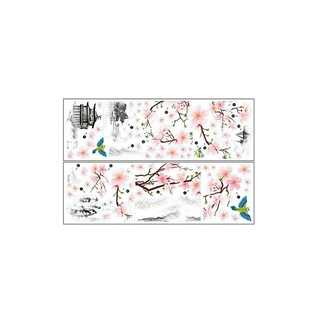 Decal Dán Tường Hình Cành Hoa Đào