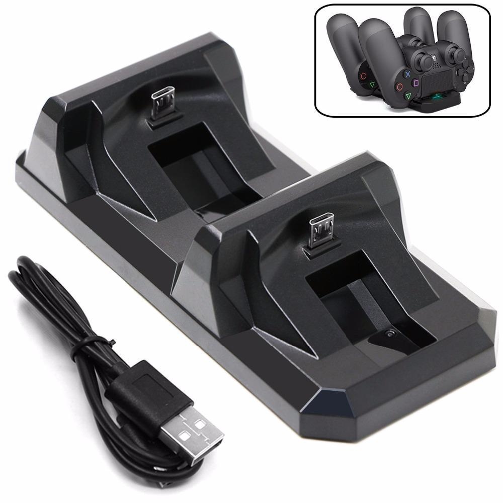 Giá Đỡ + Chuôi SạC USB Cho Tay CầM Chơi Game PS4 Playstation 4