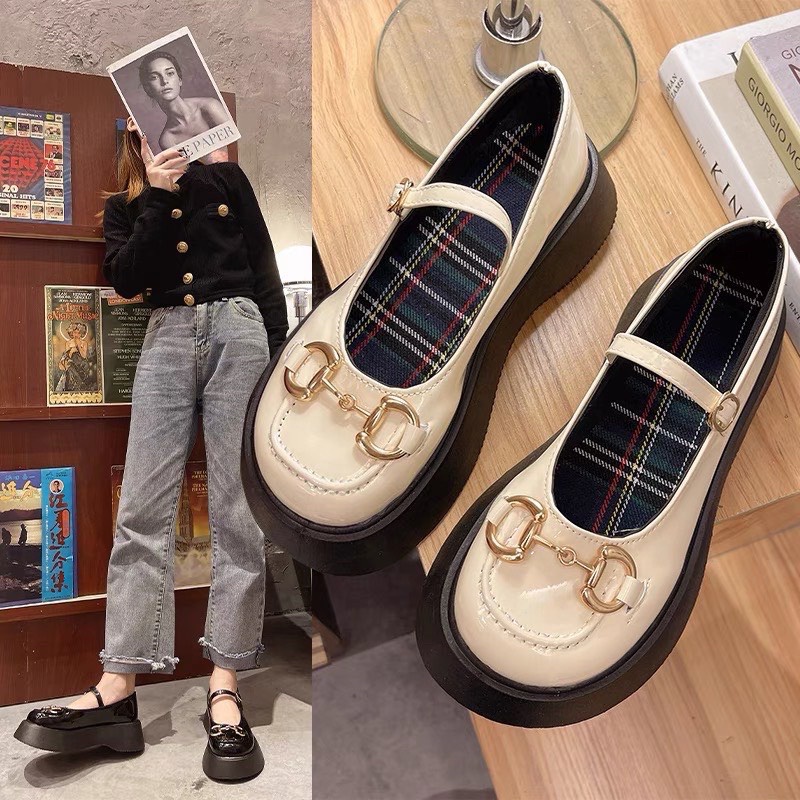 Giày Nữ Lolita Quai Xích siêu đẹp