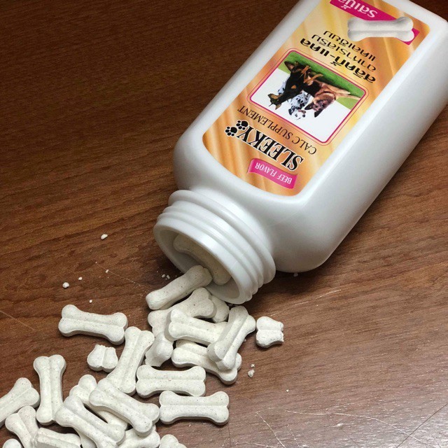 Canxi - Vitamin Thái Sleeky cho chó mèo