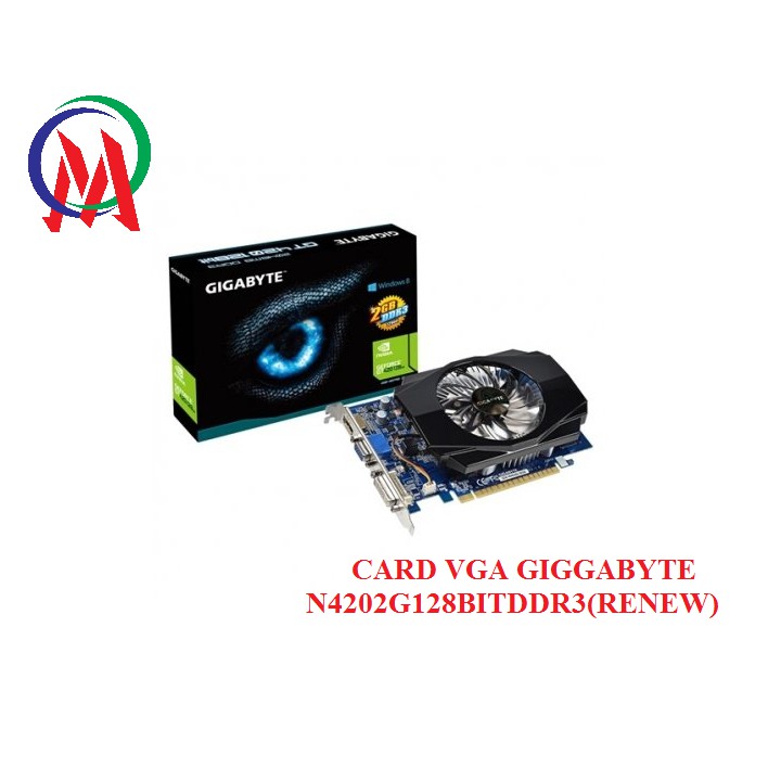  CARD MÀN HÌNH VGA GIGGABYTE N4202G128BITDDR3(RENEW)