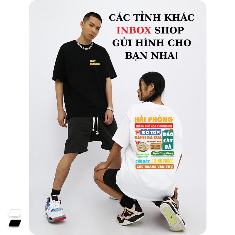 Áo thun tay ngắn tỉnh thành Vĩnh Phúc Tuyên Quang đủ 63 Tỉnh Thành chất cotton xịn co giãn áo thun Quê Hương PHUCO SHOP