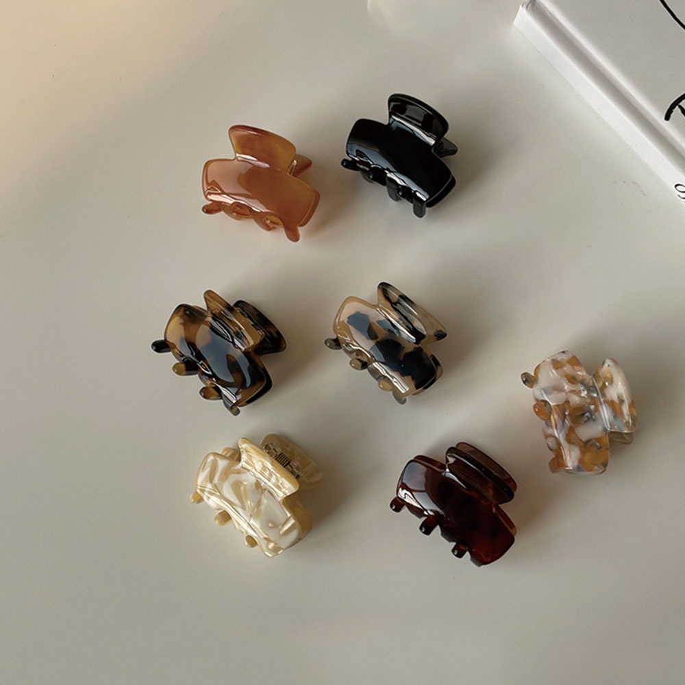 Kẹp Tóc Càng Cua Bằng Nhựa Kiểu Dáng Thời Trang Cho Nữ