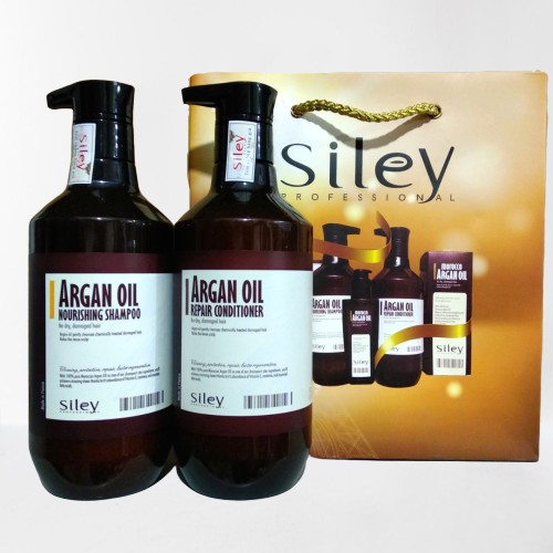 Bội Dầu Gội-Xả Siley Arrgan Oil Siêu Phục Hồi 500ml