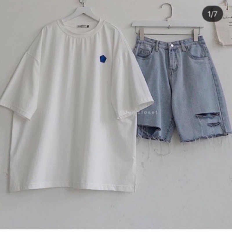 QUẦN SÓC BÒ RÁCH 3Vạch hông