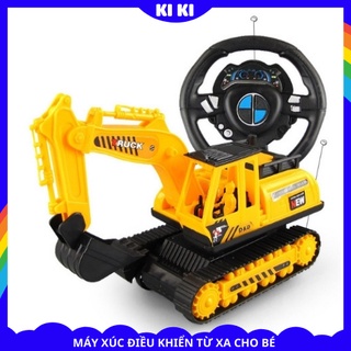 [Khuyến Mại Lớn] Đồ Chơi Trẻ Em Máy Xúc Điều Khiển Từ Xa, Loại Lớn, Hộp Quà Tặng Đẹp Cho Bé Gái, Bé Trai