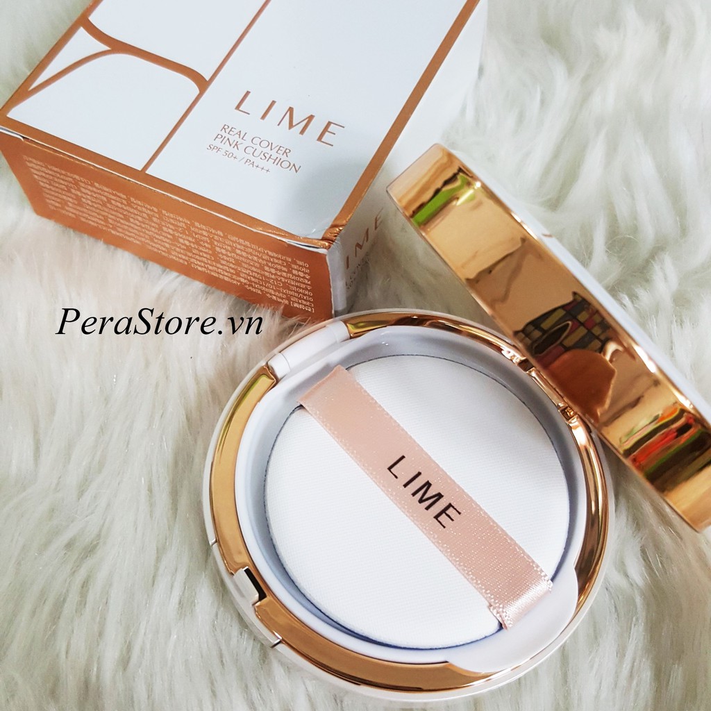 Phấn Nước Lime Real Cover Pink Cushion Limited Edition