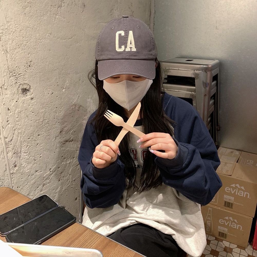 Mũ lưỡi trai thêu chữ AROMA phong cách cổ điển dành cho nam nữ