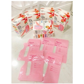 Bộ 10 Túi Trữ Sữa Pigeon 250ML