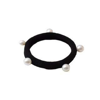 ( DEAL 1K ) (thitun15) (nguyendangphieu) Dây Chun Buộc Tóc Hạt Nhân Tạo