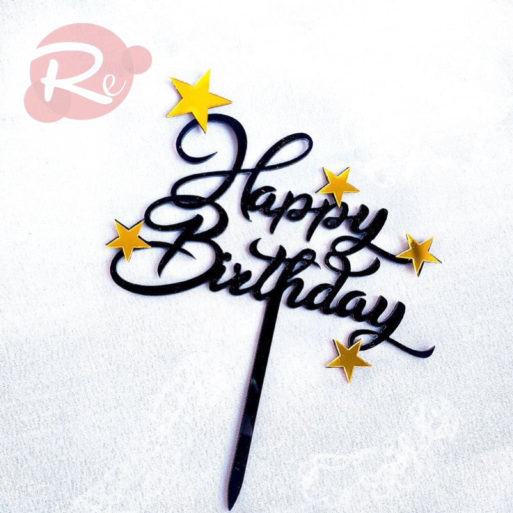 [SIÊU RẺ❤️] – Combo 10 Topper Meka 2020 - Trang trí bánh sinh nhật bánh kem