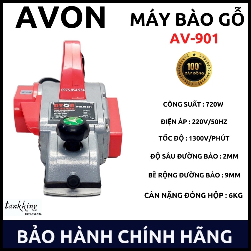Máy bào gỗ AVON CHẤT LƯỢNG CAO AV-901
