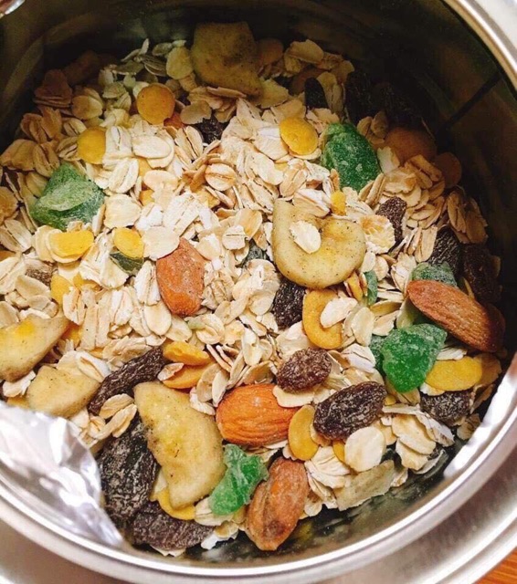 Ngũ cốc Mixed nuts oatmeal