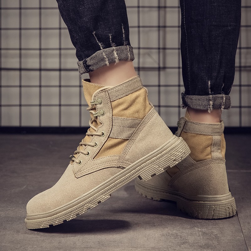 CHELSEA Giày Boot Nam Cổ Ngắn Thời Trang Hàn Quốc | BigBuy360 - bigbuy360.vn