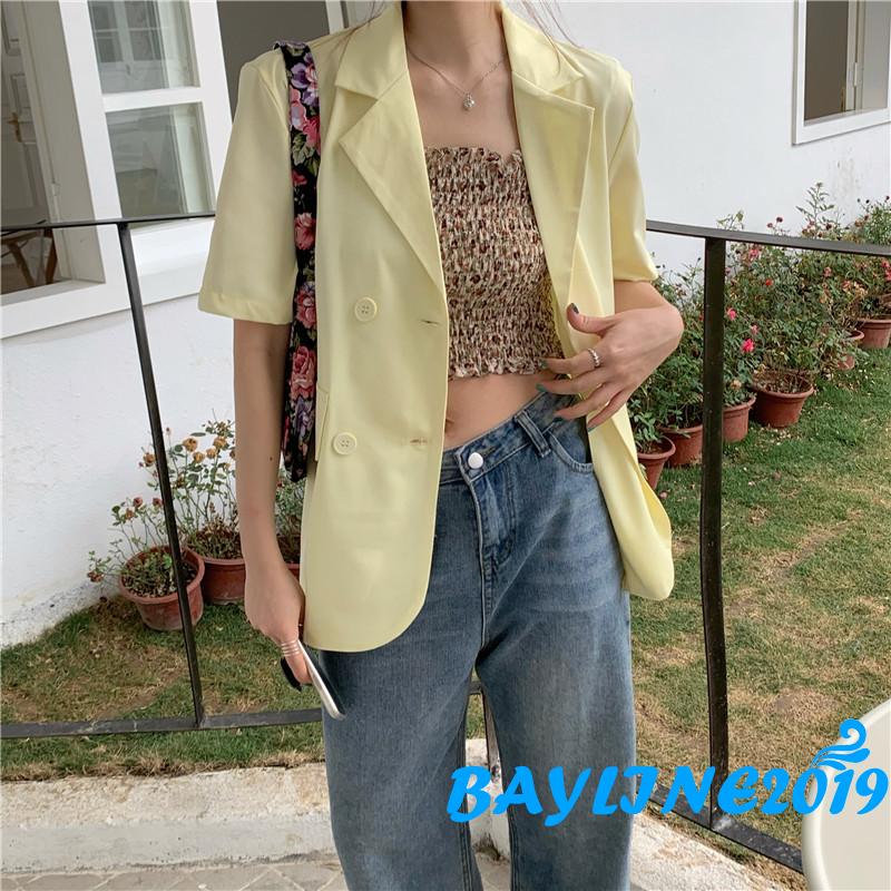 Áo Khoác Nữ Tay Ngắn Kiểu Dáng Thời Trang Phong Cách | BigBuy360 - bigbuy360.vn